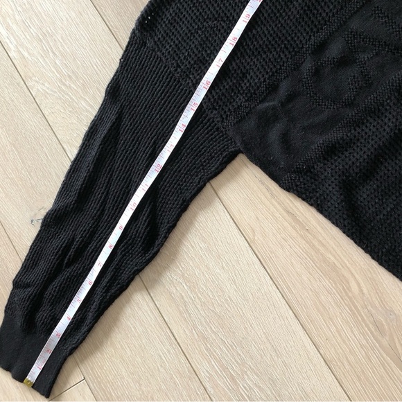 Calvin Klein Cotton Viscose Logo Light Sweater in Balck Size XL - Picture 9 of 11